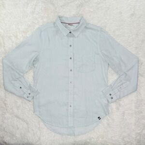 Marmot Seaside Ultra Lightweight Flannel Women's Medium Light‎ Blue N46930